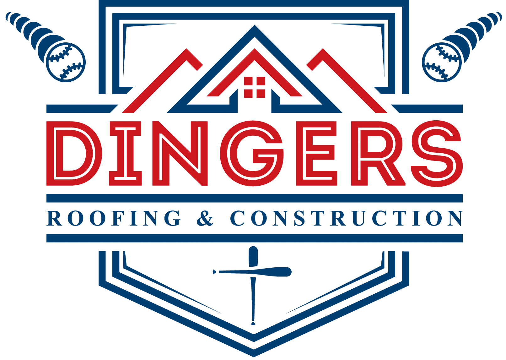 Dingers Roofing & Construction logo