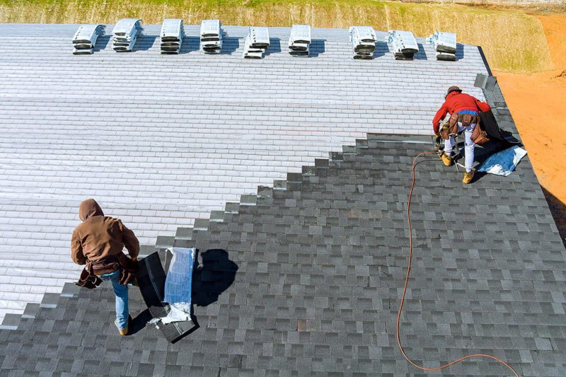 Roofing installers