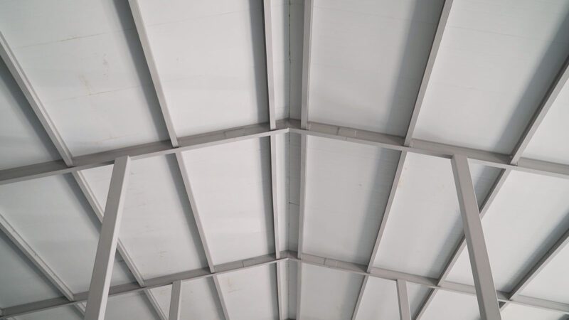 New Metal Building Roof