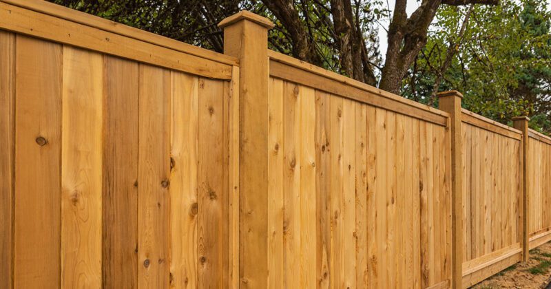 Wooden Privacy Fence