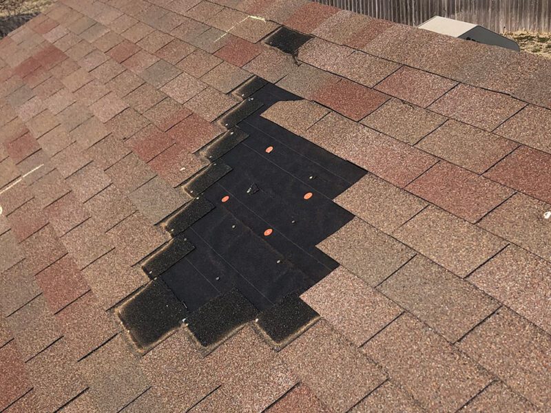 Roof Shingle Damage From Wind Gusts