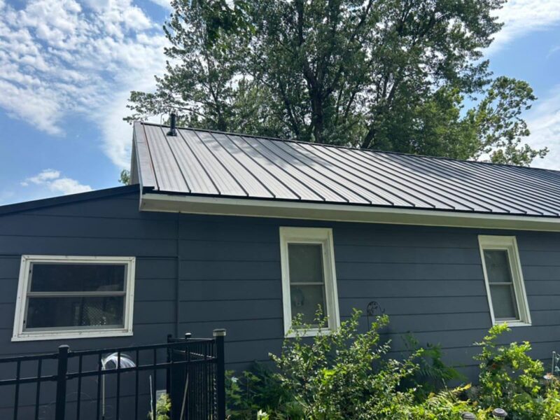 Metal Roof Installation After 3