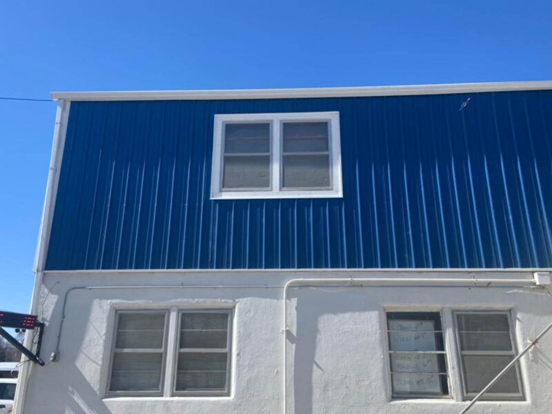 Metal Siding Install After