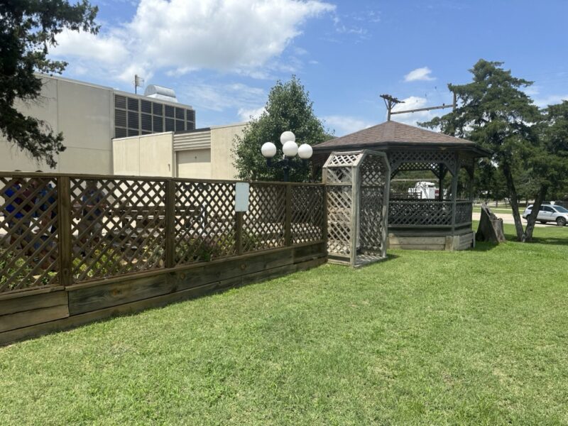 New Patio Construction for KAKE TV Before