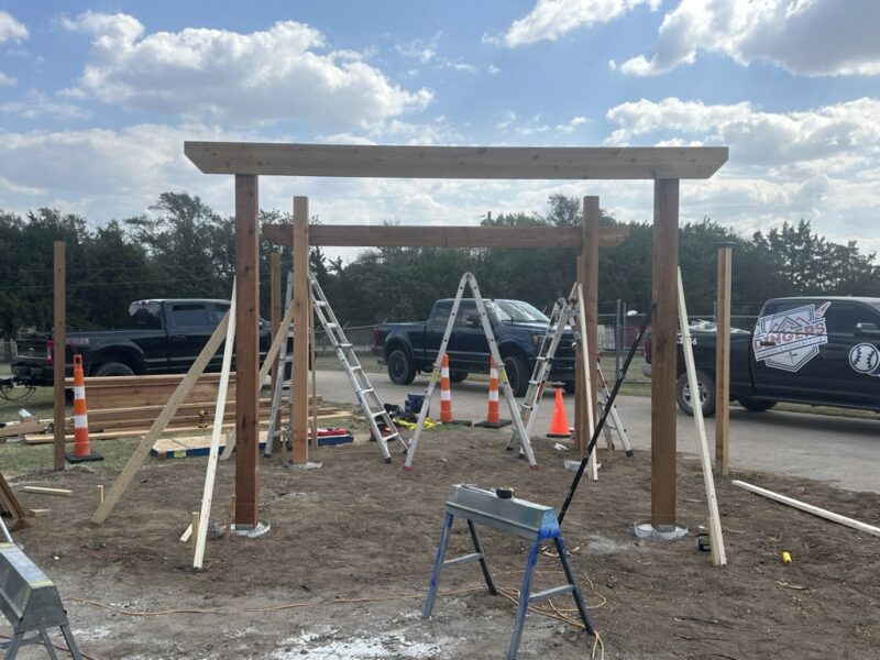 New Patio Construction for KAKE TV In-Progress