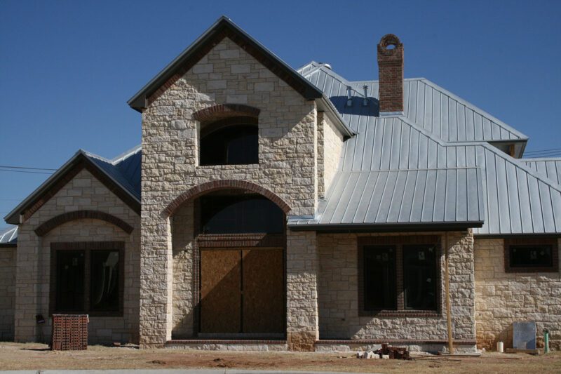 Metal Roofing On House