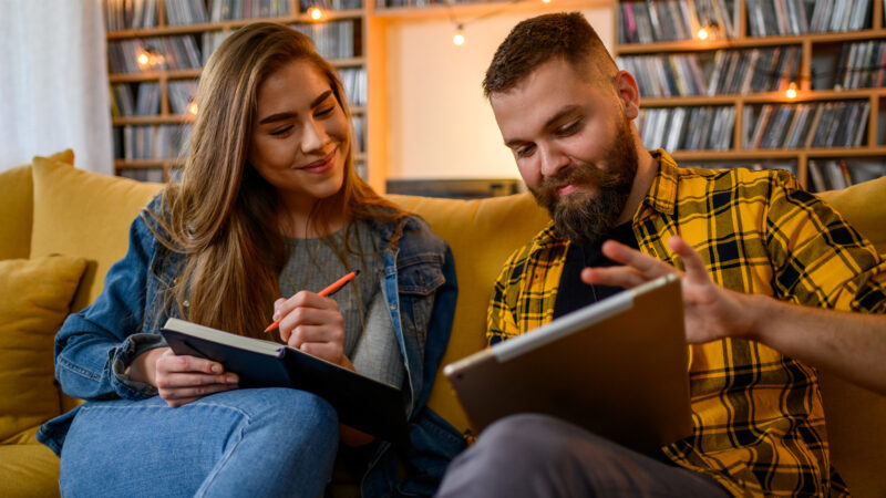 Couple Planning A Budget For Home Renovations In Wichita Ks