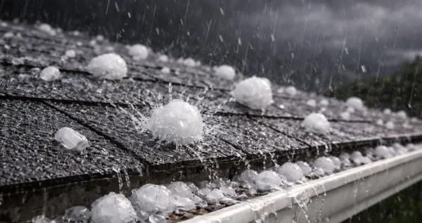 Signs Of Hail Damage On Wichita Roof